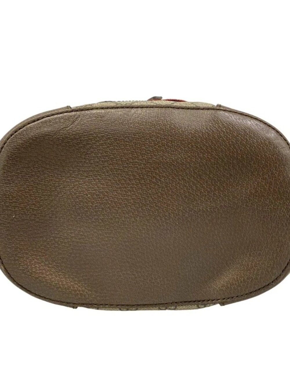 GUCCI Gucci Courrier 473875 Beige Ebony Dark Brown PVC Leather Shoulder Bag - Picture 5 of 14